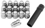 Quadboss Spline Lug Nuts 608818 Nut SPLINE LUG NUTS 12X1.5 SILVER POL thumbnail 1