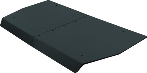Quadboss UTV Roofs 324518 Hard Top, Roof, Cab Top Style, Polyethylene, Black, for use on Honda®, Each thumbnail 3