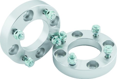 Quadboss Powersports Wheel Spacers 563511 QuadBoss Spacer 4/137 - 1in - M12x1.6