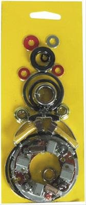 Quadboss Starter Repair Kits 495723 Rebuild Parts, Brush plate, Honda®, Suzuki, Yamaha, Kit