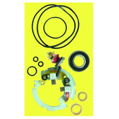 Quadboss Starter Repair Kits 495730 Kit, Brush Plate, Polaris, Kit thumbnail 2