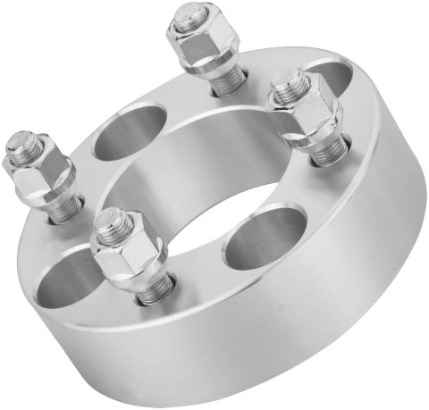 Quadboss 1 inch Wheel Spacers 563869 Spacers, in. Thick, 4 x 156mm Bolt Pattern, Aluminum, Universal, Pair