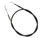 Quadboss Brake Cable Assemblies 565224 Powersports Cables, Rear Hand Brake, PVC Jacket, Black, Honda, Each thumbnail 1