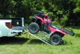 Quadboss ATV Tri-Fold Ramps 560053 Ramp, Tri-Fold, Loading Ramp Type, 1,500 lbs. Capacity, Fold Up, Aluminum, 50.75 in. Width, 71.00 in. Length thumbnail 3