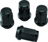 Quadboss Lug Nuts 608931 Nuts, 12mm x 1.25 RH, Steel, Black, Set of 4 thumbnail 2