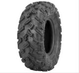 Quadboss QBT447 Utility Tires 24x8-12 Tire, Utility, 24x8-12, Bias-Ply, Blackwall, Front, Each thumbnail 1