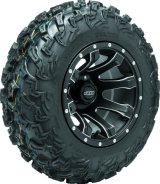 Quadboss QBT447 Utility Tires 24x8-12 Tire, Utility, 24x8-12, Bias-Ply, Blackwall, Front, Each thumbnail 2