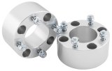 Quadboss 3 inch Wheel Spacers 563532 Spacers, in. Thick, 4 x 110mm Bolt Pattern, Aluminum, Universal, Pair thumbnail 1