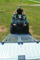 Quadboss ATV Bi-Fold Ramps 560052 Ramp, Bi-Fold, Loading Ramp Type, 1,500 lbs. Capacity, Fold Up, Aluminum, 50 in. Width, 71 in. Length, Each thumbnail 3