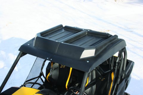 Quadboss UTV Roofs 326710 Hard Top, Roof, Cab Top Style, Polyethylene, Black, CAN-AM, Each thumbnail 2