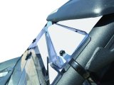 Quadboss Powersports Windshields 375786 Windshields, QB WINDBREAK FOLDING SHIELD, Clear thumbnail 5