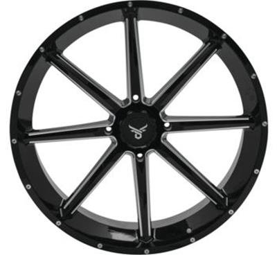 Quadboss Wheels 608593 QuadBoss Slicer 24X7 - 4/156 4+3