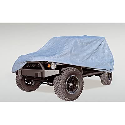 Rugged Ridge Vehicle Covers 13321.8 Cab Cover, Polypropylene, Gray, Jeep, Each