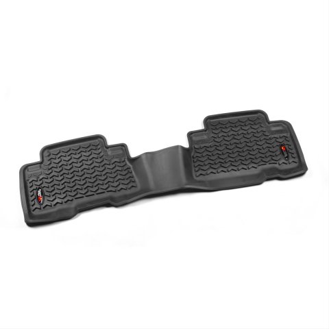 Rugged Ridge All-Terrain Floor Liners 82954.3 Mat, Liners, Second Row, Thermoplastic, Black, FJ Cruiser, Each