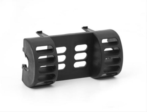 Rugged Ridge A/C Vent Switch Pods 17235.5 Housings, Mount, Plastic, Black, Pair