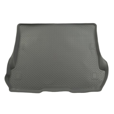Husky Classic Style Floor Liners for 2001-2007 SEQUOIA - 25552 Mats, Liner, Cargo Tray, Rubberized, Gray, Toyota, Set
