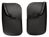 Husky Custom-Molded Mud Guards 57681 Flaps, Custom Molded, Plastic, Black, Rear, Without Fender Flares, Ford, Pair thumbnail 3