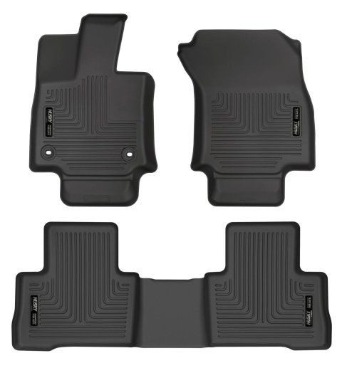 Husky WeatherBeater Floor Liners for 2018-2023 KONA - 26681 Mats, WeatherBeater, Cargo Area, Rubberized, Thermoplastic, Black, Hyundai, Each thumbnail 2