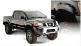 Husky Pocket-Style Fender Flares for 2004-2015 TITAN - 2807908 Flares, Pocket Style, Front and Rear, Black, Dura-Flex Thermoplastic, Nissan, Set of 4 thumbnail 1