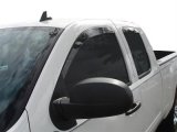 Auto Ventshade Low-Profile Deflectors 2854024 Side Window Visors, Deflectors, Front and Rear, Acrylic, Smoke, Chevy, Set of 4 thumbnail 2