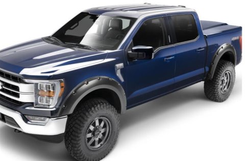 Husky Extend-A-Fender Flares for 2021-2024 F-150 - 2802964 Fender Flares, Extend-A-Fender, Front and Rear, Matte Black, Dura-Flex Thermoplastic, Ford, Set of 4 thumbnail 1