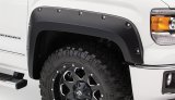 Husky Pocket-Style Fender Flares for 2016-2018 SIERRA 1500, 2019 1500 LIMITED - 2804974 Flares, Pocket Style, Front and Rear, Black, Dura-Flex Thermoplastic, GMC, Set of 4 thumbnail 2