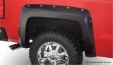 Husky Pocket-Style Fender Flares for 2014-2018 SILVERADO 1500 - 2804957 Flares, Pocket Style, Front and Rear, Dura-Flex Thermoplastic, Black, Chevy, Set of 4 thumbnail 1