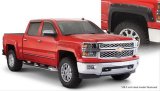 Husky Pocket-Style Fender Flares for 2014-2018 SILVERADO 1500 - 2804957 Flares, Pocket Style, Front and Rear, Dura-Flex Thermoplastic, Black, Chevy, Set of 4 thumbnail 2