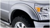 Husky Extend-A-Fender Flares for 2011-2016 F-250 SUPER DUTY, F-350 DUTY - 2802932 Fender Flares, Extend-A-Fender, Front, Rear, Black, Dura-Flex Thermoplastic, Ford, Set of 4 thumbnail 2