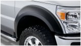 Husky Extend-A-Fender Flares for 2011-2016 F-250 SUPER DUTY, F-350 DUTY - 2802932 Fender Flares, Extend-A-Fender, Front, Rear, Black, Dura-Flex Thermoplastic, Ford, Set of 4 thumbnail 9