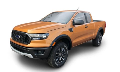 Husky OE-Style Fender Flares for 2019-2023 RANGER - 2802955 Flares, OE Style, Front and Rear, Black, Dura-Flex Thermoplastic, SuperCrew, Ford, Set of 4 thumbnail 2