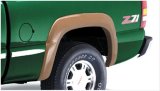 Husky Extend-A-Fender Flares 2804906 Fender Flares, Extend-A-Fender, Front and Rear, Black, Dura-Flex Thermoplastic, Chevy, GMC, Set of 4 thumbnail 2