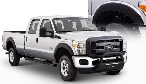 Husky OE-Style Fender Flares for 2011-2016 F-250 SUPER DUTY, F-350 DUTY - 2802941 Flares, OE-Style, Front and Rear, Black, Dura-Flex Thermoplastic, Ford, Set of 4 thumbnail 1