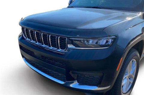 Husky Bugflectors II for 2022-2025 GRAND CHEROKEE, 2021-2025 CHEROKEE L - 2815962 Bug Guard, Bugflector II, Acrylic, Smoke, Jeep, Each thumbnail 1