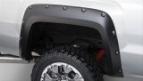 Husky Pocket-Style Fender Flares for 2015-2019 SIERRA 2500 HD, 3500 HD - 2804967 Flares, Pocket Style, Front/Rear, Black, Dura-Flex Thermoplastic, GMC, Set of 4 thumbnail 3