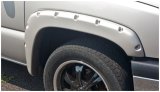 Husky Pocket-Style Fender Flares for 2003-2006 AVALANCHE 1500, 2500 - 2804948 Flares, Pocket Style, Front and Rear, Black, Dura-Flex Thermoplastic, Chevy, Set of 4 thumbnail 4