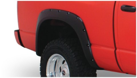 Husky Pocket-Style Fender Flares for 2006-2009 RAM 3500, 2500, 2006-2008 1500 - 2805911 Flares, Pocket Style, Front, Rear, Black, Dura-Flex Thermoplastic, Dodge, Set of 4 thumbnail 7