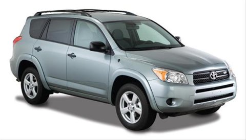 Husky OE-Style Fender Flares for 2009-2011 RAV4 - 28031926 Flares, OE Style, Front and Rear, Black, Dura-Flex Thermoplastic, Toyota, Set of 4