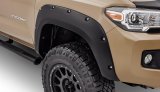 Husky Pocket-Style Fender Flares for 2016-2023 TACOMA - 2803922 Flares, Pocket Style, Front and Rear, Dura-Flex Thermoplastic, Black, Toyota, Set of 4 thumbnail 2