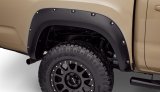 Husky Pocket-Style Fender Flares for 2016-2023 TACOMA - 2803922 Flares, Pocket Style, Front and Rear, Dura-Flex Thermoplastic, Black, Toyota, Set of 4 thumbnail 3