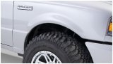 Husky Extend-A-Fender Flares for 1993-2011 RANGER - 28021910 Fender Flares, Extend-A-Fender, Front, Rear, Black, Dura-Flex Thermoplastic, Ford, Set of 4 thumbnail 1