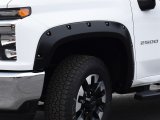 Husky Pocket-Style Fender Flares for 2020-2025 SILVERADO 2500 HD, 3500 HD - 2804982 Flares, Pocket Style, Front, Rear, Black, Thermoplastic, Chevy, Silverado 2500HD, SIlverado 3500HD, Set of 4 thumbnail 1