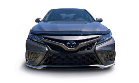 Husky Hood Shields for 2018-2024 CAMRY - 2810161 Bug Guard, Carflector, Acrylic, Smoke, Toyota, Each
