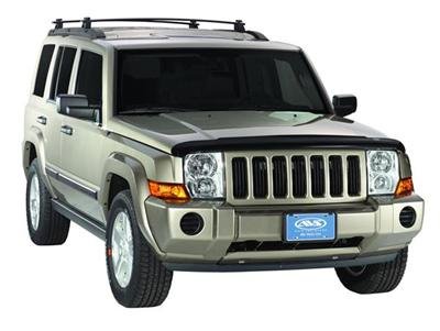 Husky Bugflectors II for 2006-2010 COMMANDER - 2815942 Bug Guard, Bugflector II, Smoke, Jeep, Each