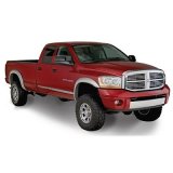 Husky Extend-A-Fender Flares 2805912 Fender Flares, Extend-A-Fender, Front, Rear, Black, Dura-Flex Thermoplastic, Dodge, Set of 4 thumbnail 1