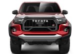 Husky Liners Bug Guards 2892227 AEROSKIN CHROME TOYOTA HILUX thumbnail 2