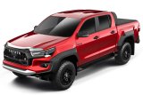Husky Liners Bug Guards 2892227 AEROSKIN CHROME TOYOTA HILUX thumbnail 3