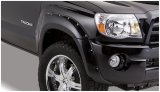 Husky Pocket-Style Fender Flares for 2005-2011 TACOMA - 28031925 Flares, Pocket Style, Front, Rear, Black, Thermoplastic, Toyota, Set of 4 thumbnail 1