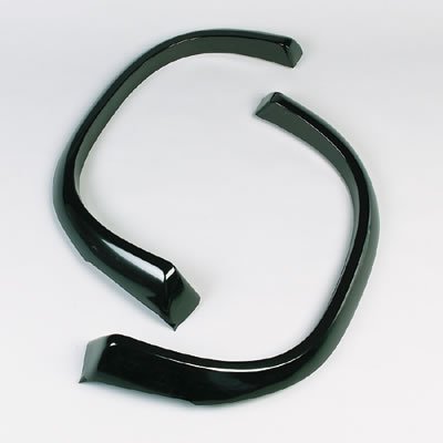 Husky Extend-A-Fender Flares for 1989-1995 PICKUP - 28031906 Fender Flares, Extend-A-Fender, Front, Rear, Black, Dura-Flex Thermoplastic, Toyota, Set of 4