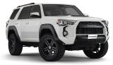 Husky Pocket-Style Fender Flares for 2014-2024 4RUNNER - 2803921 Flares, Pocket Style, Front and Rear, Dura-Flex Thermoplastic, Black, Toyota, Set of 4 thumbnail 1